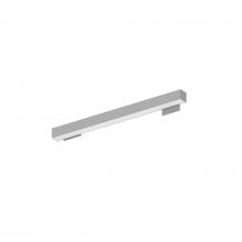 Nora NWLIN-21035A/L2-R4 - 2' L-Line LED Wall Mount Linear, 2100lm / 3500K, 2"x4" Left Plate & 4"x4" Right