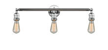 Innovations Lighting 205NH-PC - Bare Bulb 3 Light Bath Vanity Light