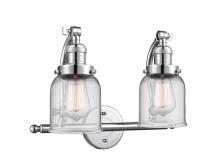 Innovations Lighting 515-2W-PC-G52 - Small Bell 2 Light Bath Vanity Light
