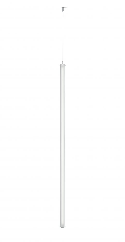 Pencil LED Cordless Pendant Light - Finish: White | Size: Large