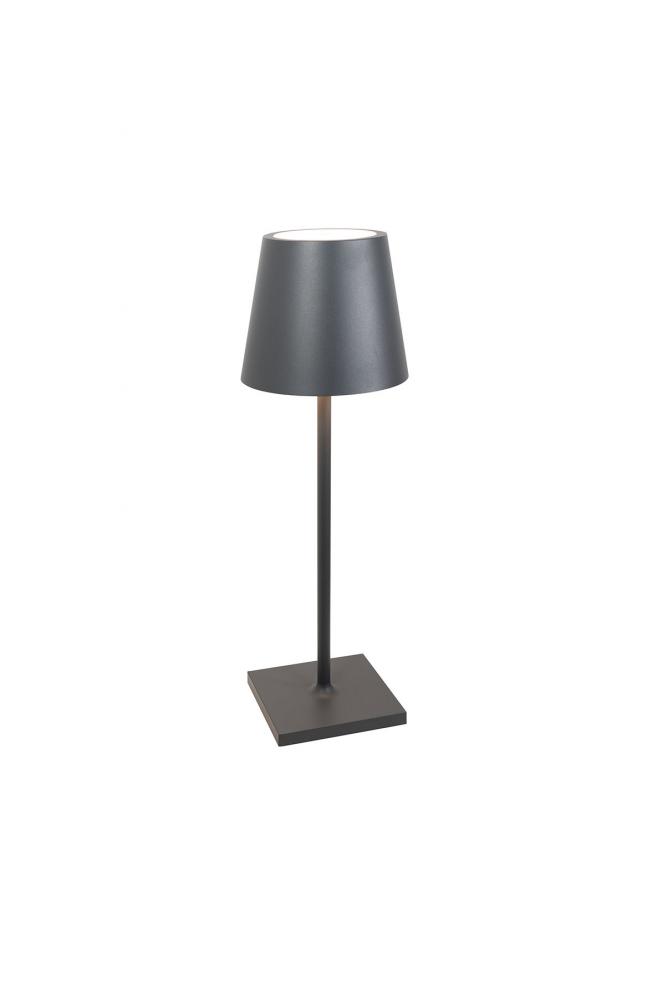 Poldina L Desk Lamp - Dark Grey