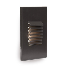 WAC Canada WL-LED220F-C-BZ - LED Vertical Louvered Step and Wall Light