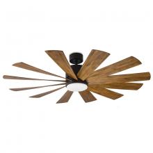 Modern Forms Canada - Fans Only FR-W1815-60L-MB/DK - Windflower Downrod ceiling fan