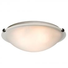 Galaxy Lighting L680116FO016A1 - LED Flush Mount Ceiling Light - in Oil Rubbed Bronze finish with Frosted Glass