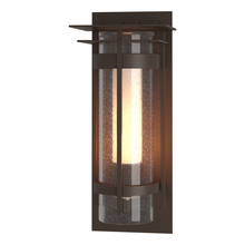 Hubbardton Forge - Canada 305997-SKT-75-ZS0655 - Torch  Seeded Glass with Top Plate Outdoor Sconce