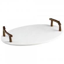 Cyan Designs 09268 - Marble Woods Tray